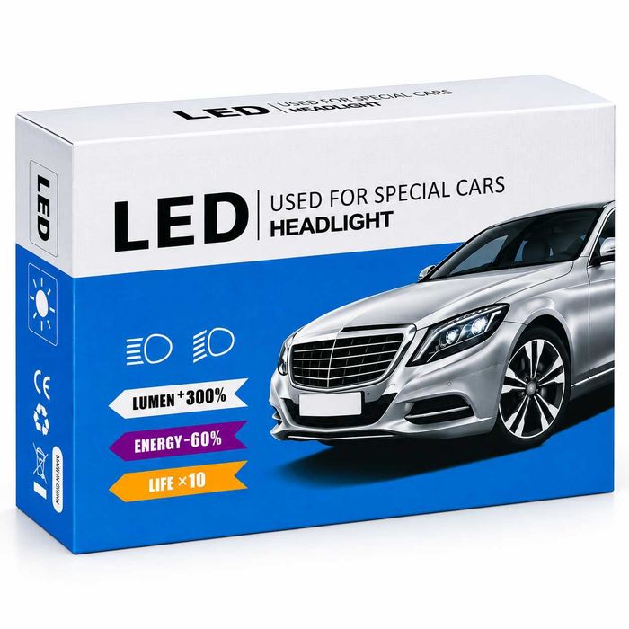 Диодни крушки за VW H7 G2 Pro. 45W 2брк-т