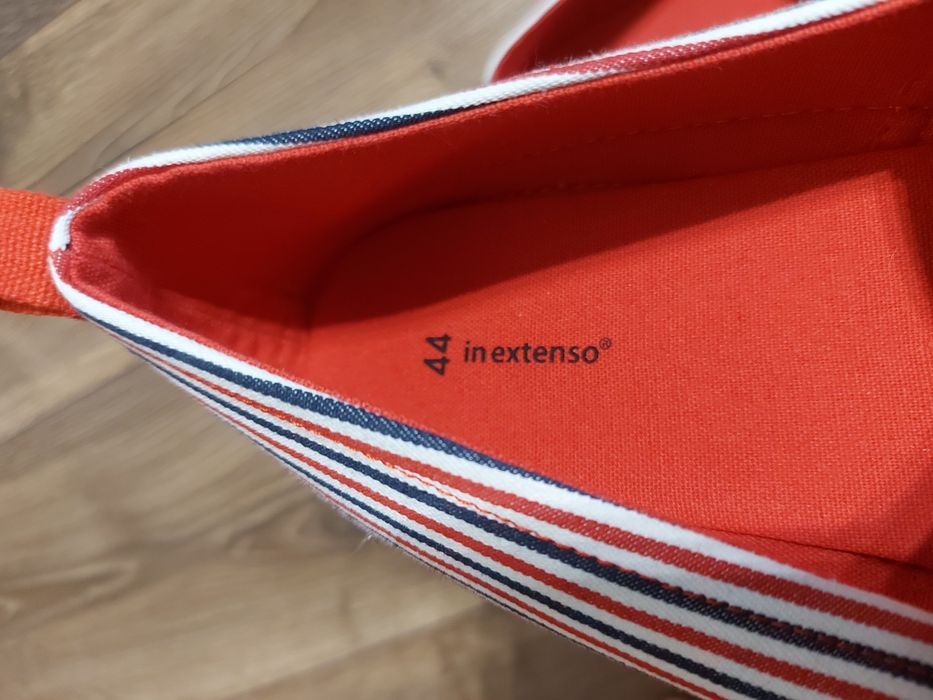 INEXTENSO espadrile barbati noi nr.44 rosii