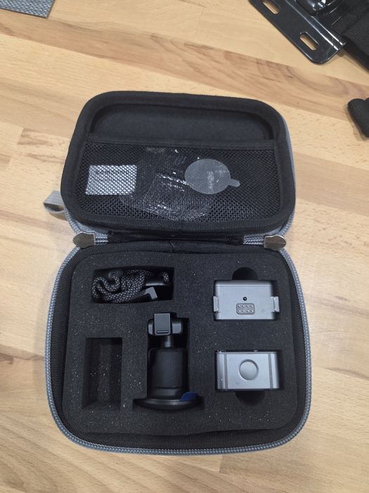 Kit DJI Action 2 Dual-Screen Combo + Card 256GB + Gentuță Hardcase & Ham Piept