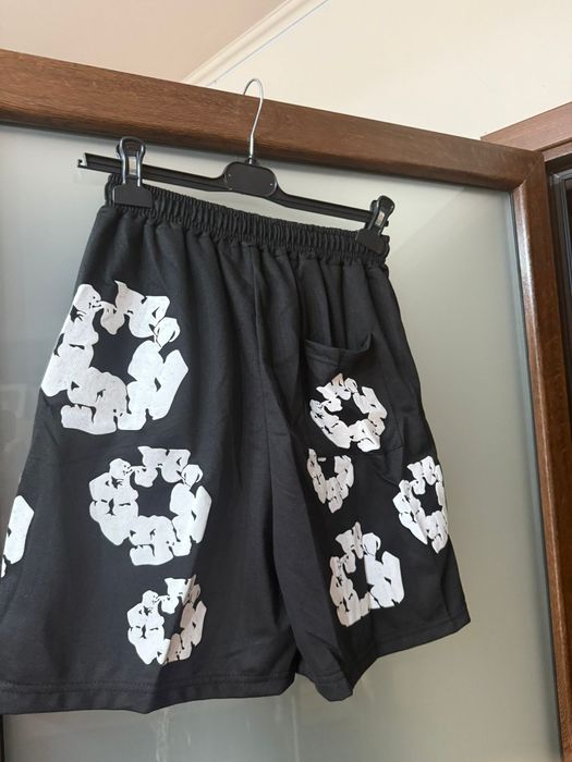 Pantaloni scurti Denim Tears negri