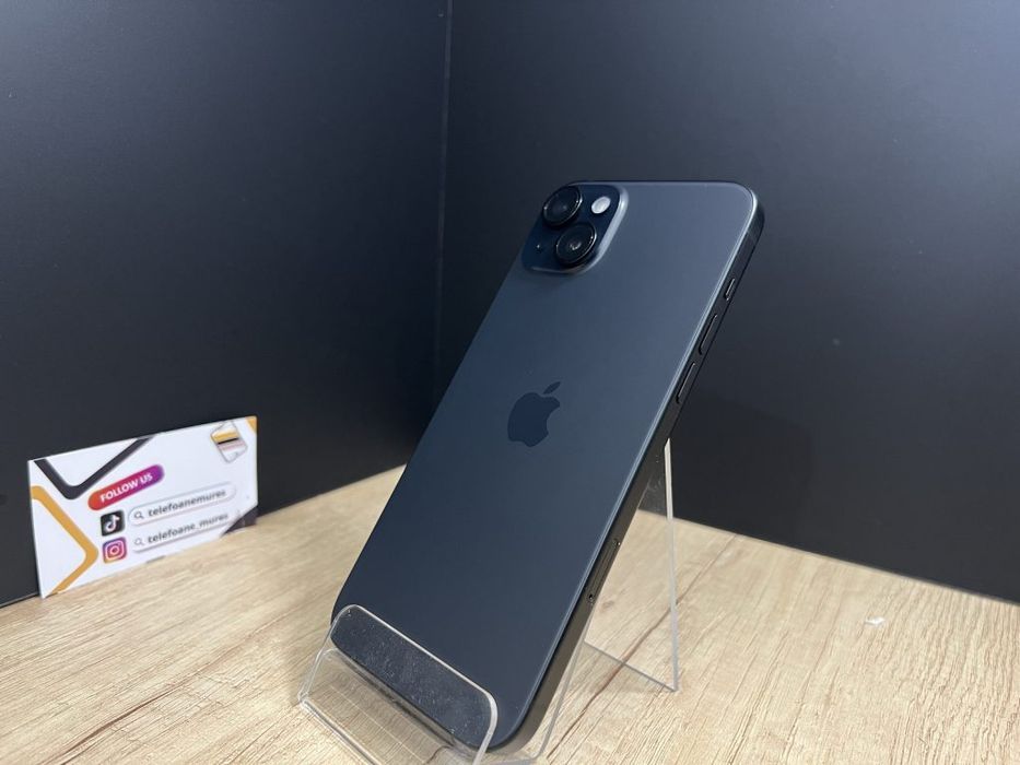 Iphone 15 Plus 128Gb Black Second-Hand 3 ani garanție, Telefoane M