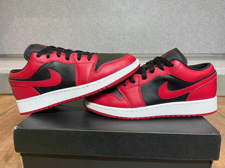 ОРИГИНАЛНИ *** Air Jordan 1 Low Reverse Bred Banned