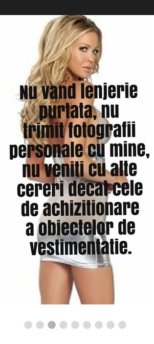 Rochie lenjerie sexy erotica decolteu adanc descoperita lateral XS