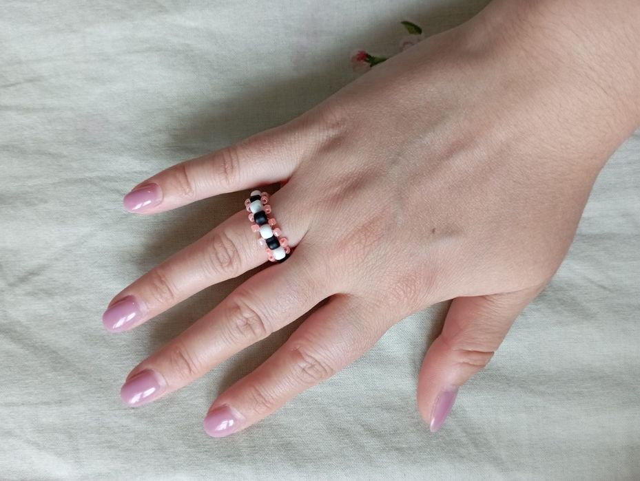 Колечки из бисера