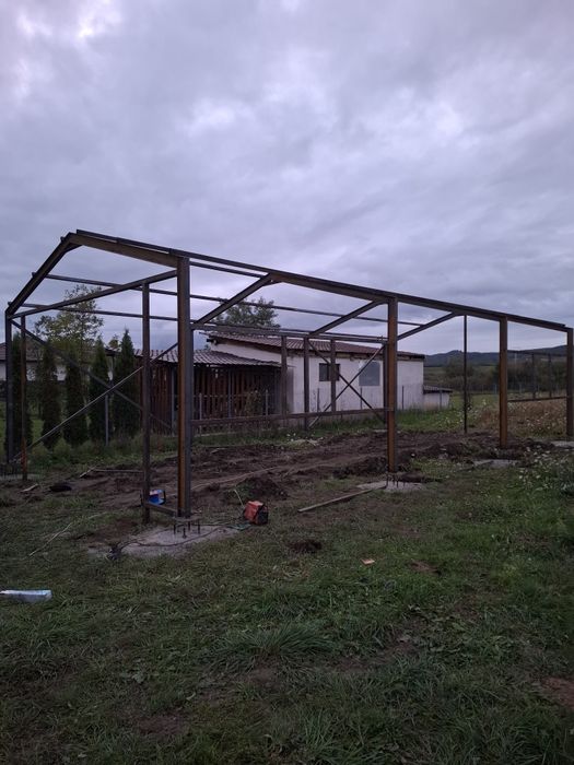 Structuri metalice din stoc 14x30x4m