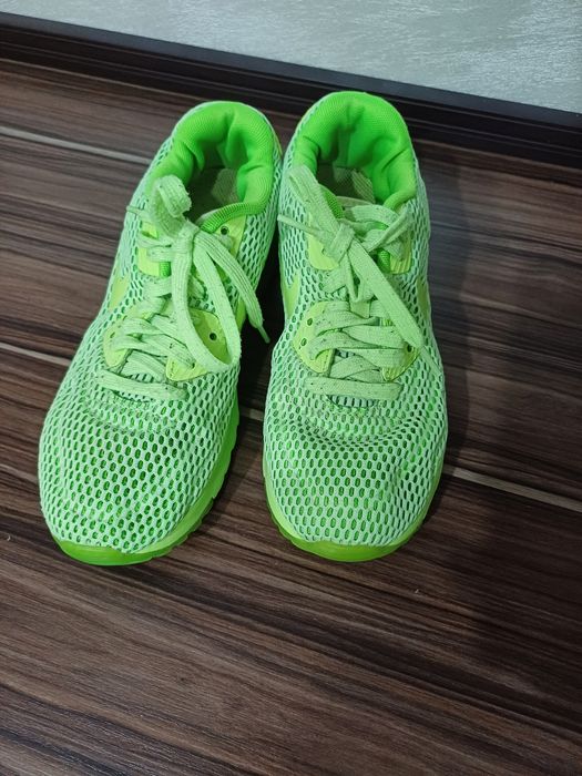 Дамски цветни маратонки Nike air max  neon