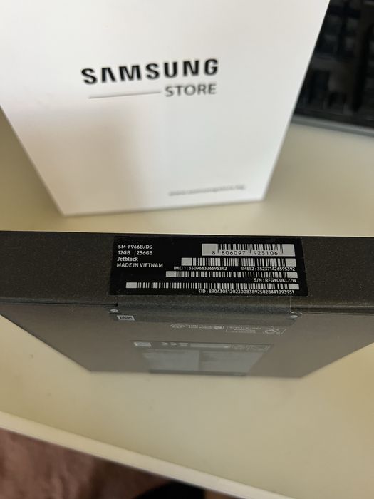 Samsung GALAXY Z FOLD 7 256GB Jetblack