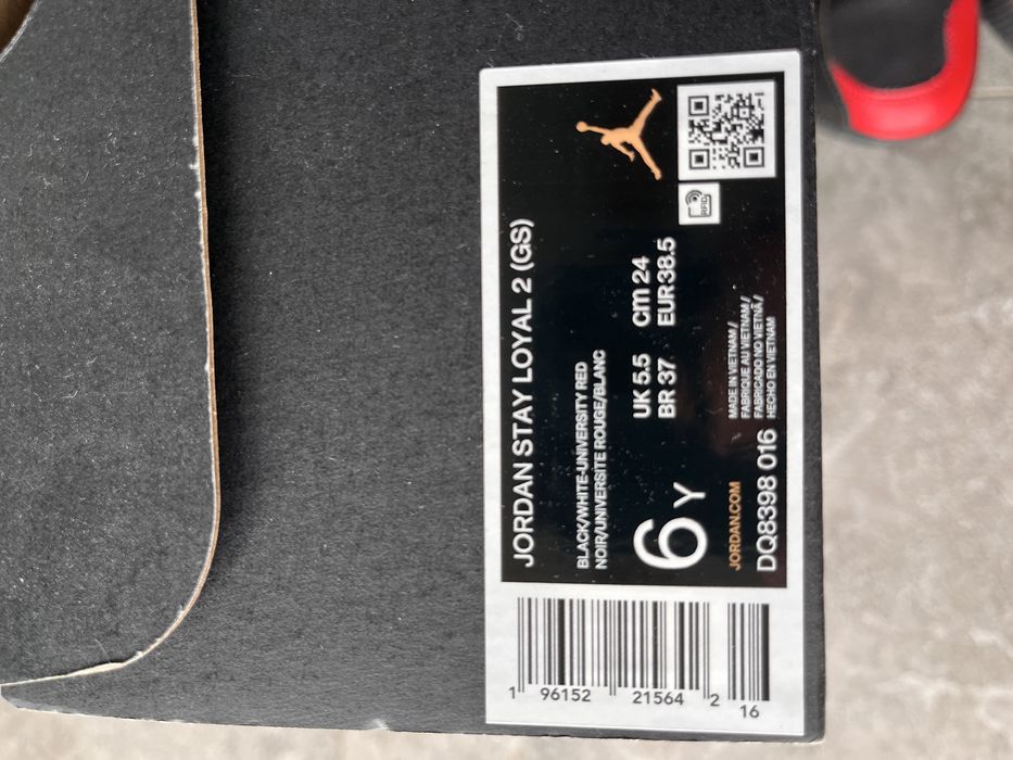 Nike Air Jordan 38.5 номер