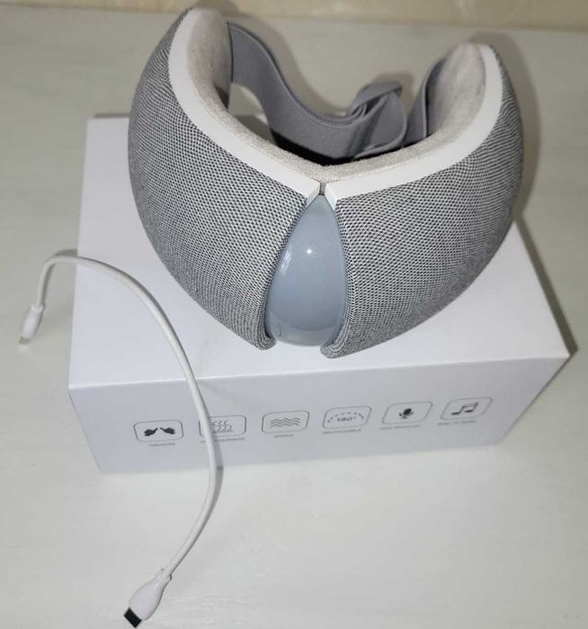 Умный массажер для глаз с вибромассажем и ИК подогревом