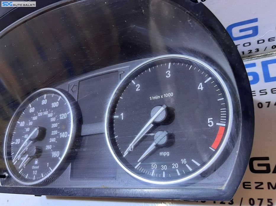 Ceas Ceasuri Cluster Instrumente Bord BMW Seria 3 E90 E91 2004 - 2010 Cod 9220964 922096401 1025380 102538098 [2811]