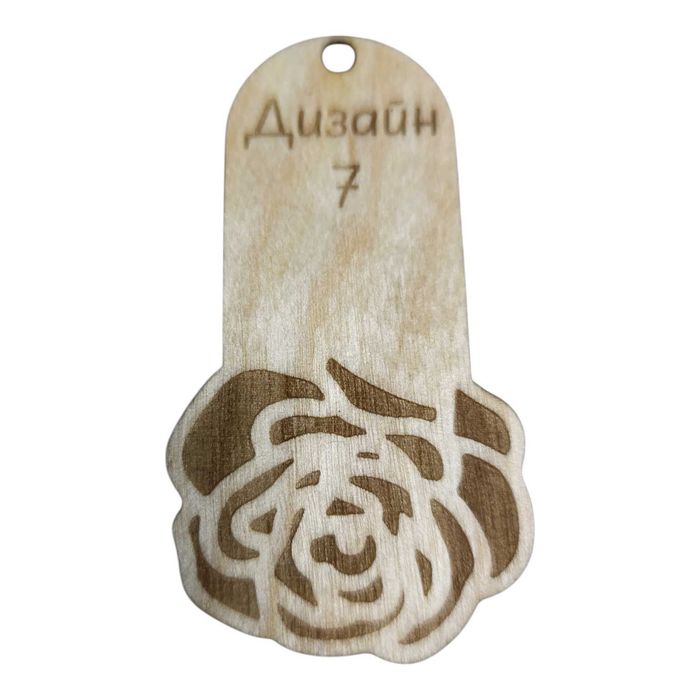 Дървени етикетчета комплект 50 броя.