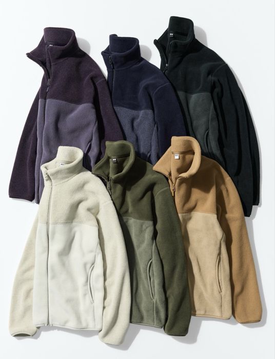 Флисовые кофты Uniqlo