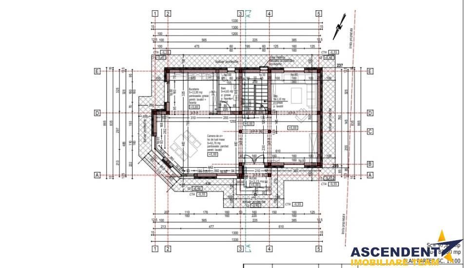 Casa eleganta pe 2 nivele, la 15 minute de Brasov, DJ 112A, finalizata