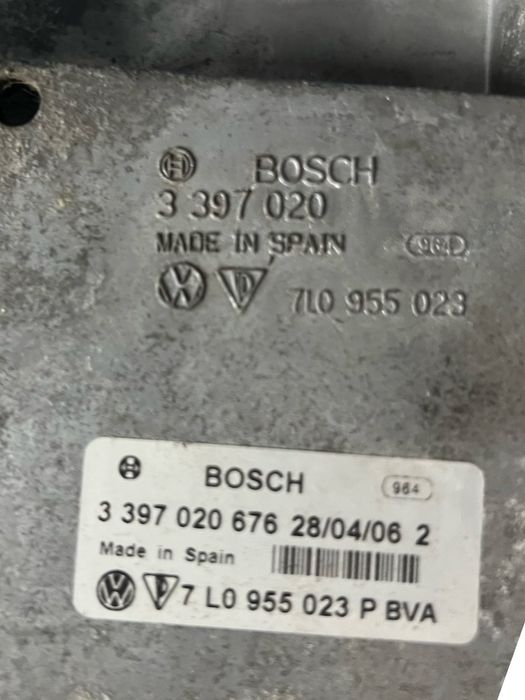 Ansamblu Stergator Volkswagen Touareg 7P5, 7P6 2010 - 2018 7L0955023P