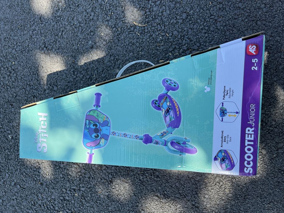 Disney Stitch Стич детска тротинетка. Нова!
