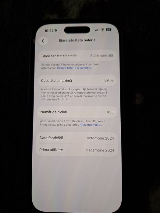 Vand iphone 16 pro