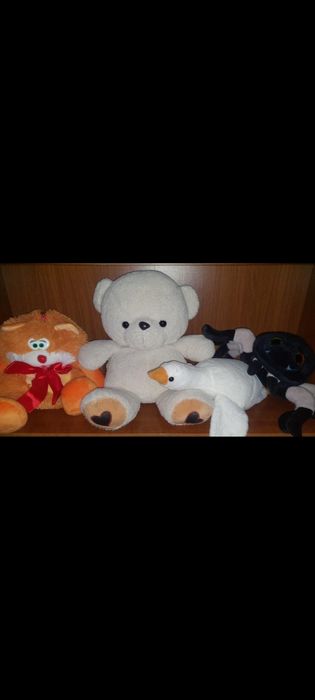Игрушки мягкие...