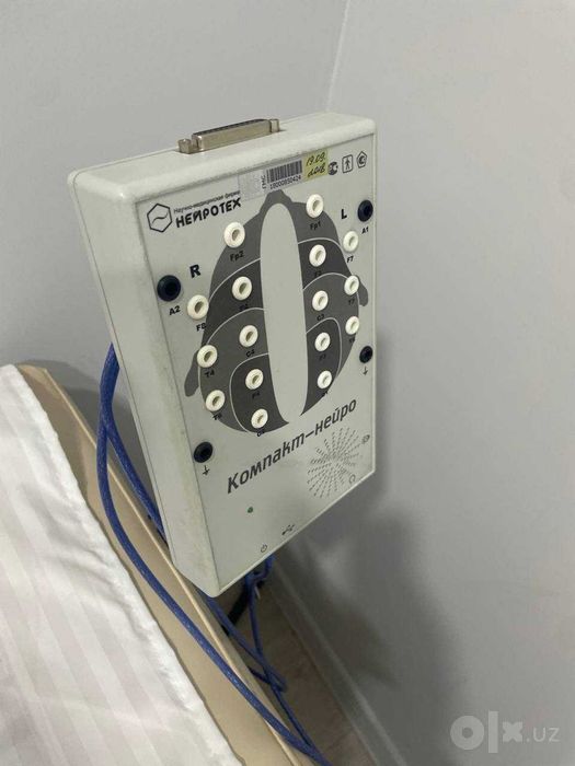 «Компакт-нейро» 16 каналов нейротех EEG aparat 16 kanalli