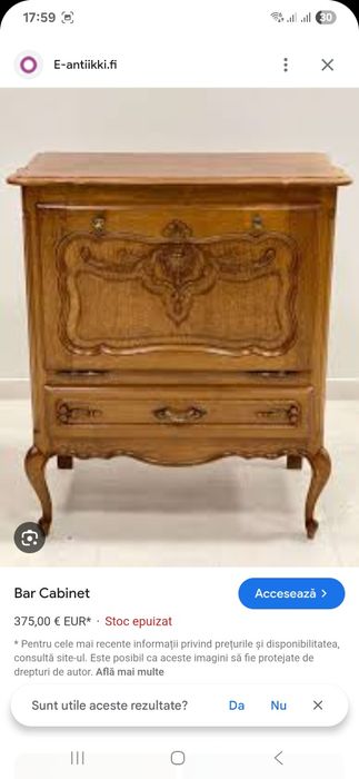 Bar din lemn masiv vinteage