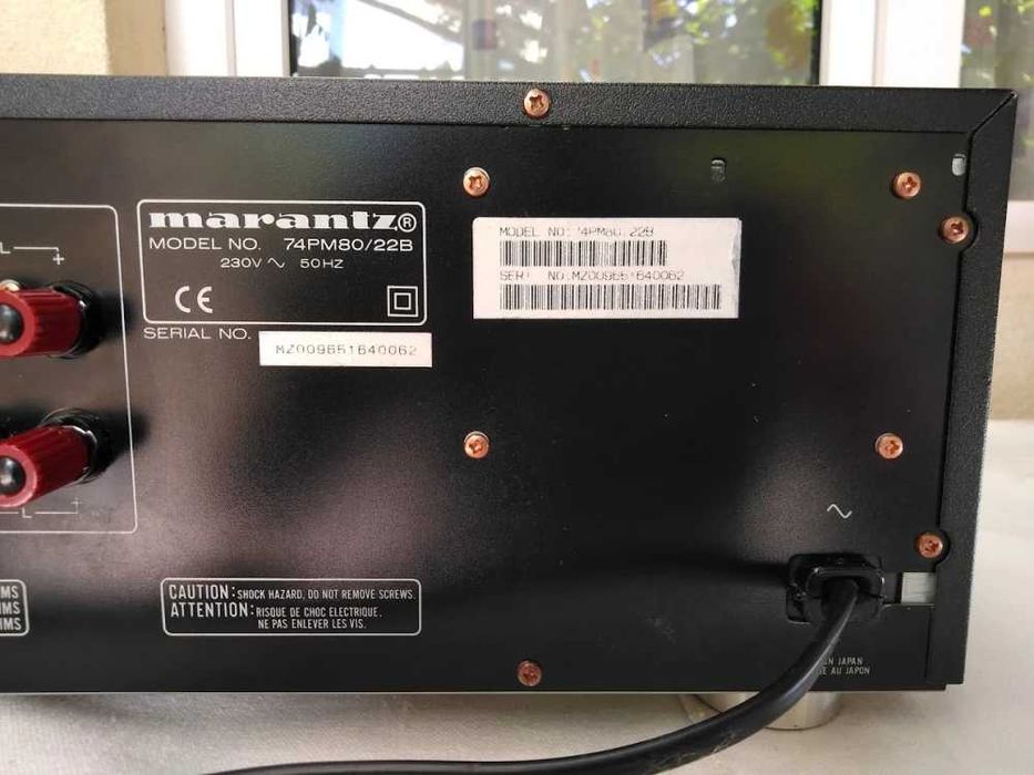Marantz PM-80MK2, Amplificator stereo, Made in Japan