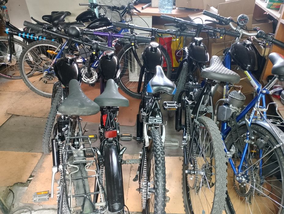 Колело със чисто нов двигател 80 и 100