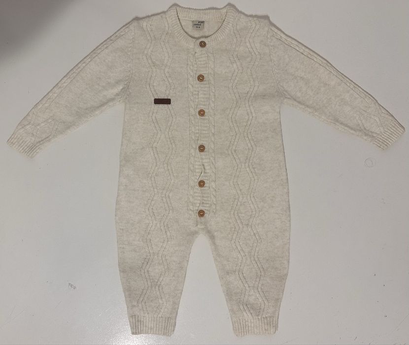 Слипер утепленный мягкий. Размер 9-12 месяцев