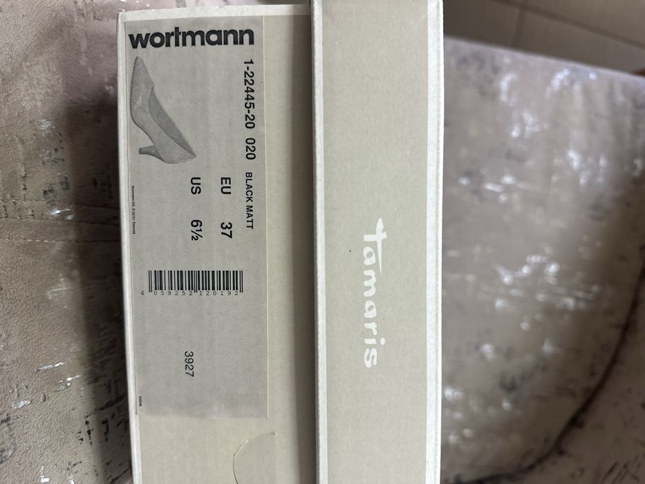 Pantofi piele Tamaris dama