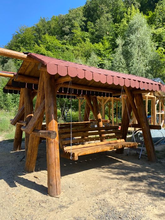 Vând leagăn rustic pentru grădină‼️