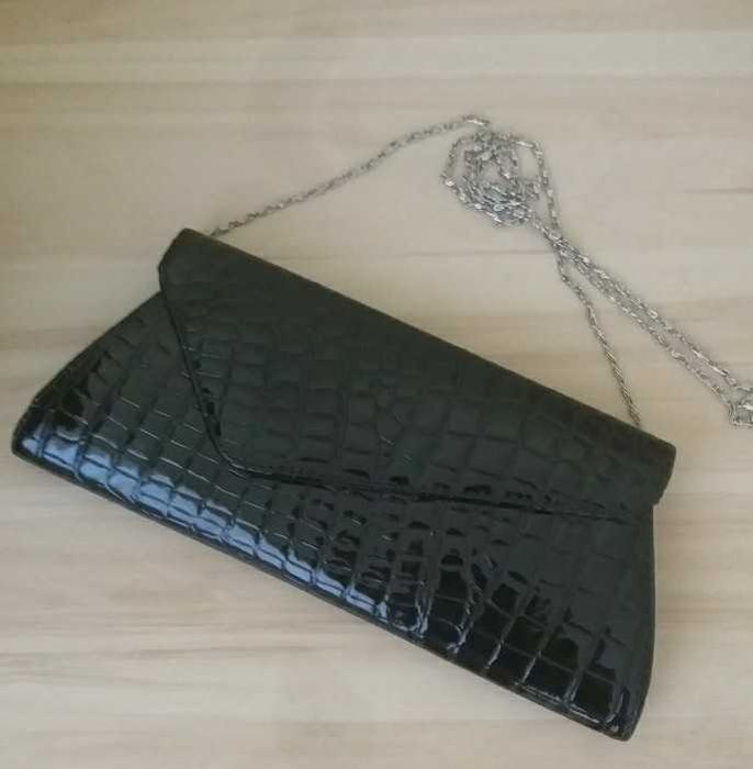 Черный клатч / сумочка на подарок