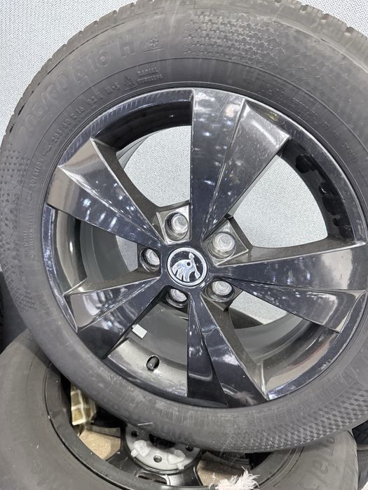 Anvelope roti jante 5x112 16 iarna 205 60 16 noi skoda vw continental