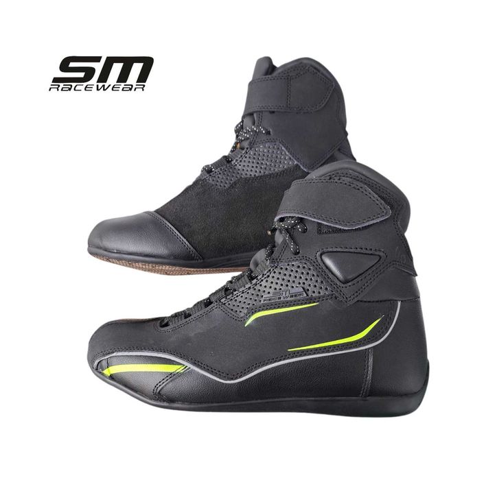 Ghete moto SM City Black marimea 40, 41, 42, 43, 44, 45 Produs Nou!!!