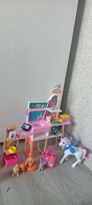 Животни за оцветяване и лот аксесоари за кукли Barbie Барби