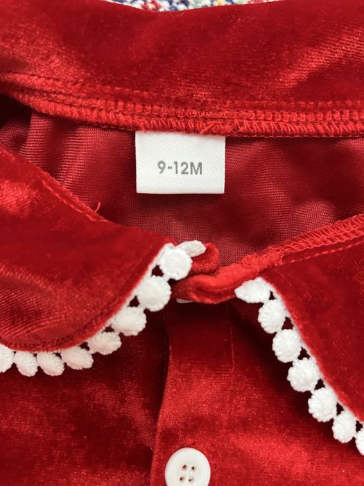 Красное платье для девочки