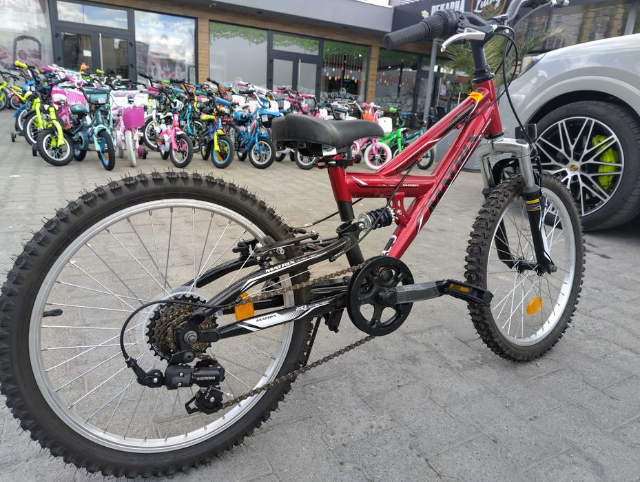 MATRIX Велосипед 20" FLASH червен