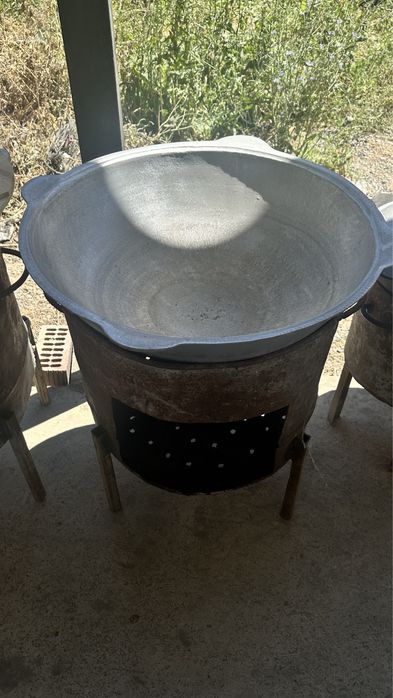 Казаны дюралюминий и чугунные