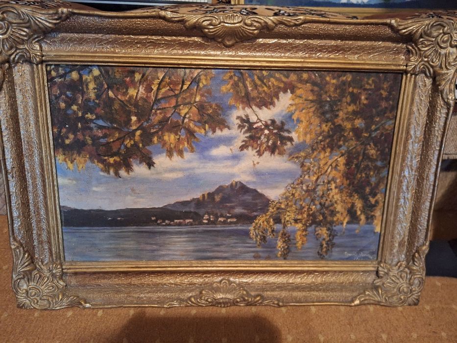 Pictura veche în ulei