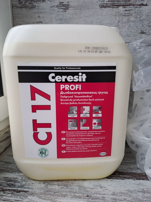 Дълбкопроникващ грунд Ceresit CT17
