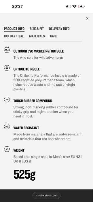 Vivobarefoot Tracker Forest ESC – Barefoot туристически обувки
