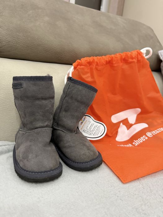 Детски боси ботуши с вълна Zeazoo Dingo