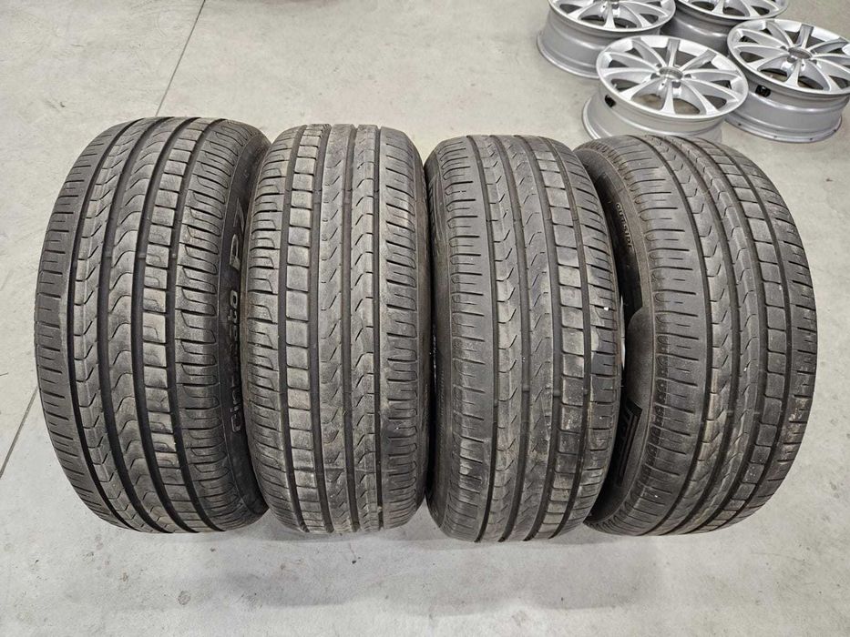 4 Anvelope de VARA 225.55.17 "Pirelli" [dot 2020]  ; stare foarte buna