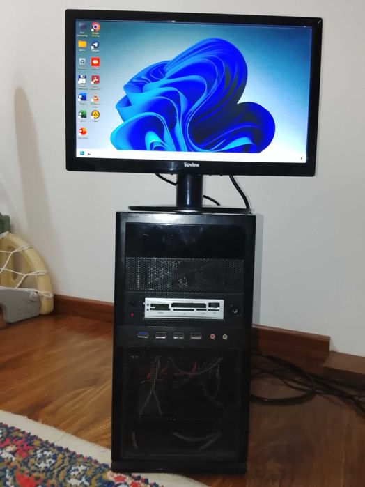 ПРОДАЁТСЯ КОМПЬЮТЕР H81 i5 4570 8ozu ssd 120GB hdd 250 GB NVIDIA GT630