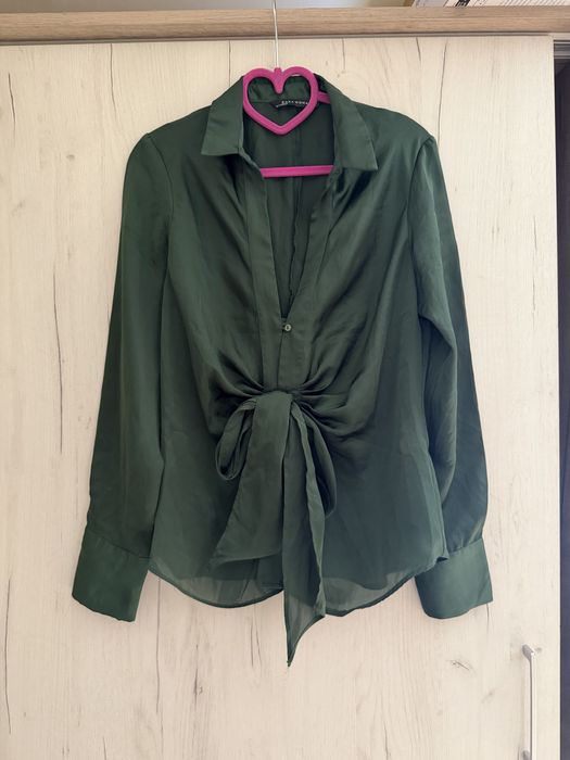 Сатенена риза zara