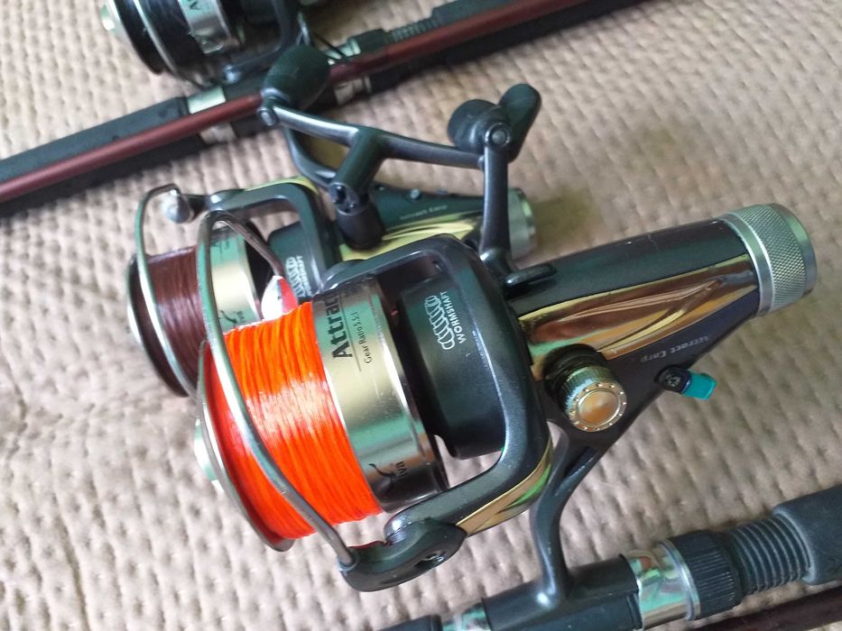 Комплекти ретро  въдици и макари