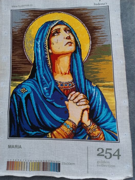 Goblen neinramat Fecioara Maria