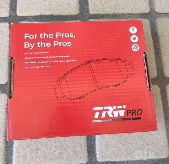 Honda Crider колодки задние TRW