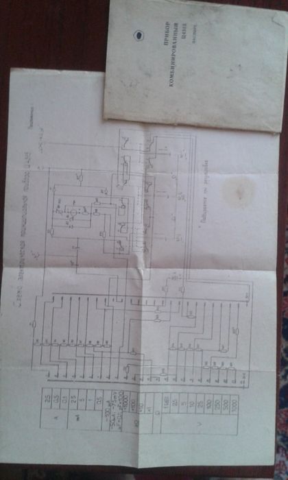 Прибор комбинированый