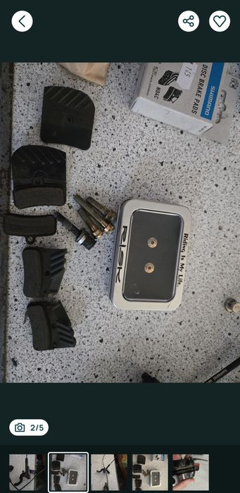 Frane Shimano XT 4 pistoane