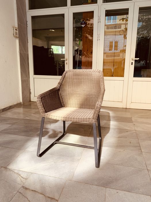 Градински стол Lisomme Loki от ратан