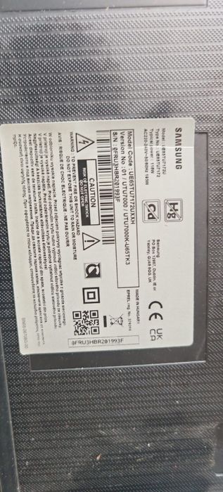 TV Samsung ecran spart