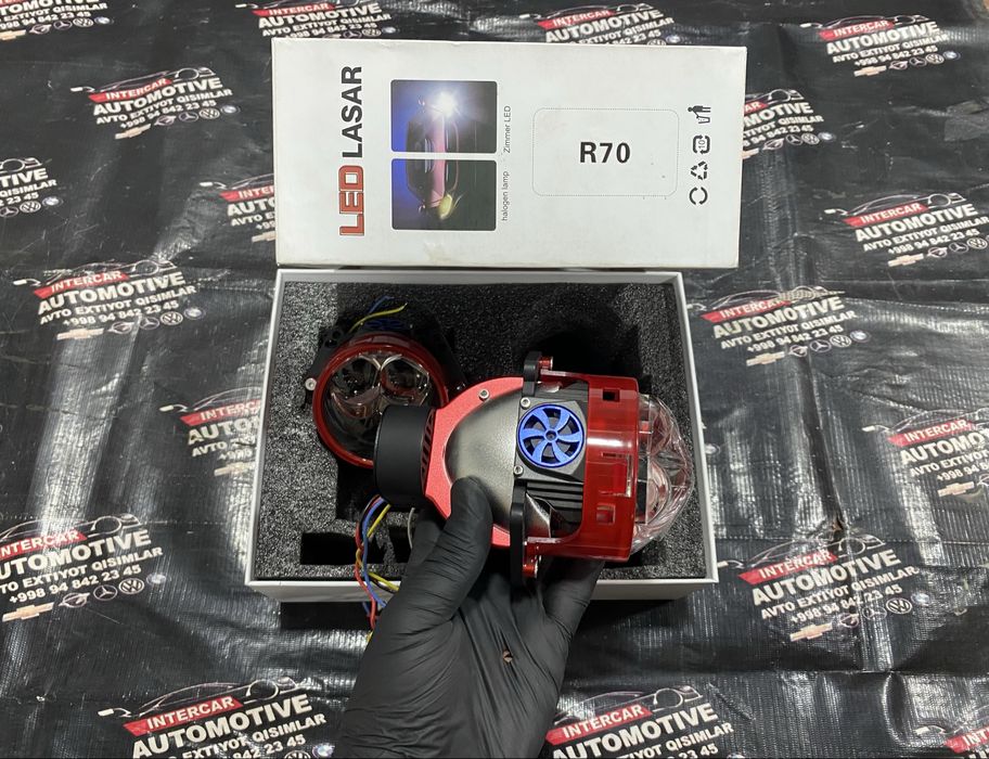 Zimmer fara Bi-led linza lazer